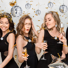 20-Pack Mini Disco Ball Decorations – Assorted Sizes Hanging Mirror Disco Balls with Ropes for Party, Wedding & Halloween