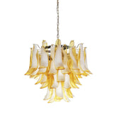 Amber Glass Murano Petals Chandelier - NexioPick