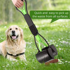 Foldable Pet Pooper Scooper – Durable & Non-Breakable Long-Handle Waste Scoop for Dogs & Cats
