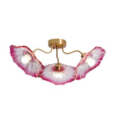 Lotus Leaf Glass Ceiling Light - NexioPick