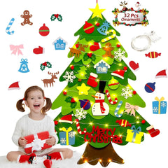 Montessori Felt Christmas Tree for Toddlers - Nexiopick™