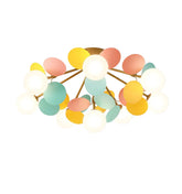 Round Macaron Ceiling Lamp - NexioPick