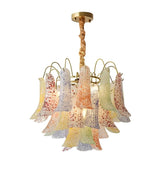 Venini Colorful Murano Glass Chandelier - NexioPick