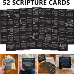 52 Classic Scripture Cards – Devotional & Gift Cards for Personal or Group Bible Study
