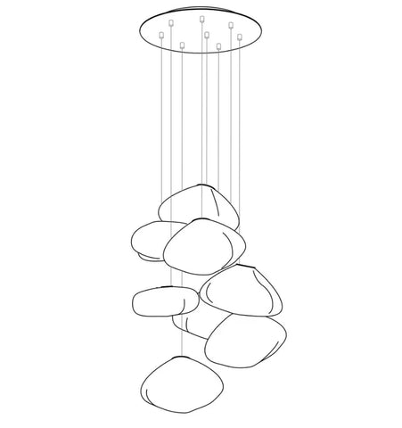 73 Random Glass Pendant Light - NexioPick