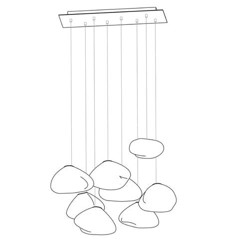 73 Random Glass Pendant Light - NexioPick