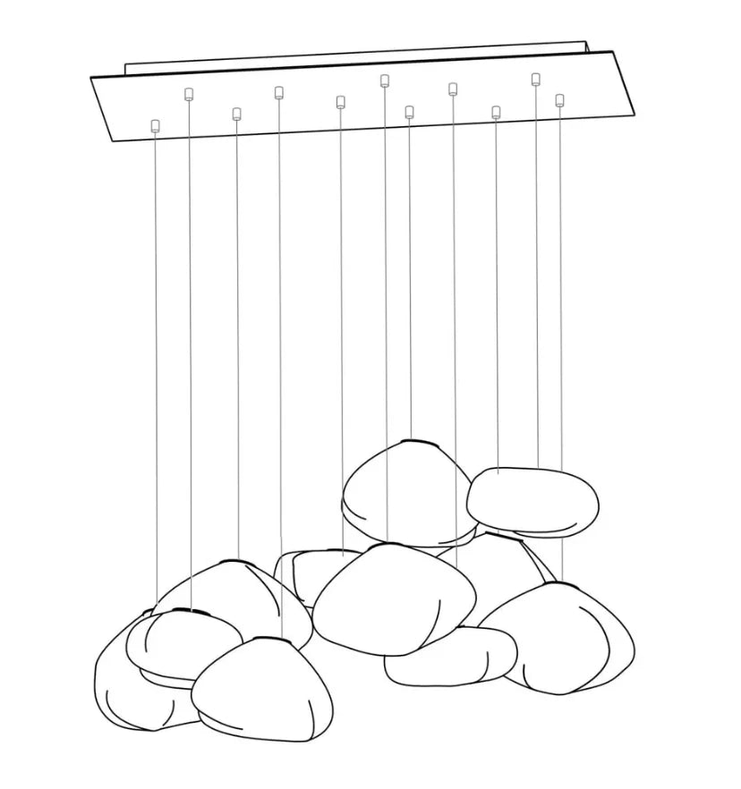 73 Random Glass Pendant Light - NexioPick