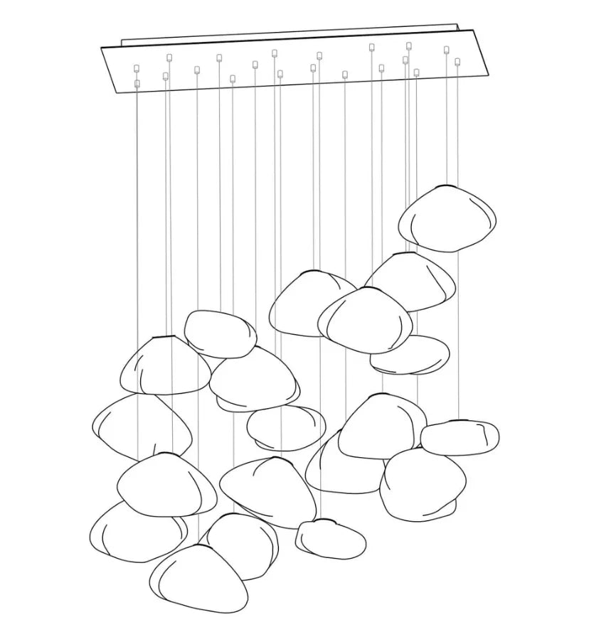 73 Random Glass Pendant Light - NexioPick