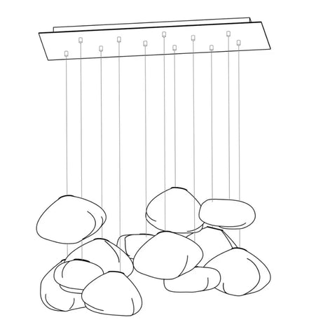 73 Random Glass Pendant Light - NexioPick