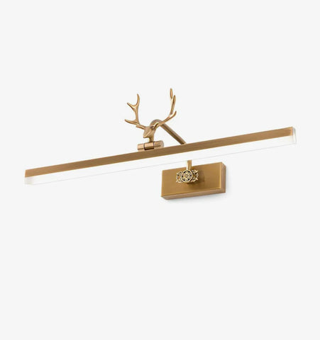 Adelaide Antler Brass Wall Lamp - NexioPick