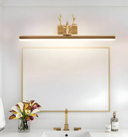 Adelaide Antler Brass Wall Lamp - NexioPick