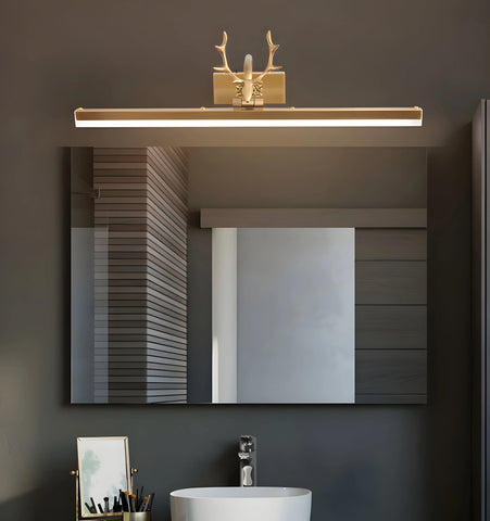 Adelaide Antler Brass Wall Lamp - NexioPick