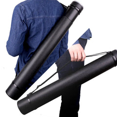 Adjustable Poster Storage Tube – Extendable 24"-40" Protective Carrier for Blueprints, Artwork & Maps