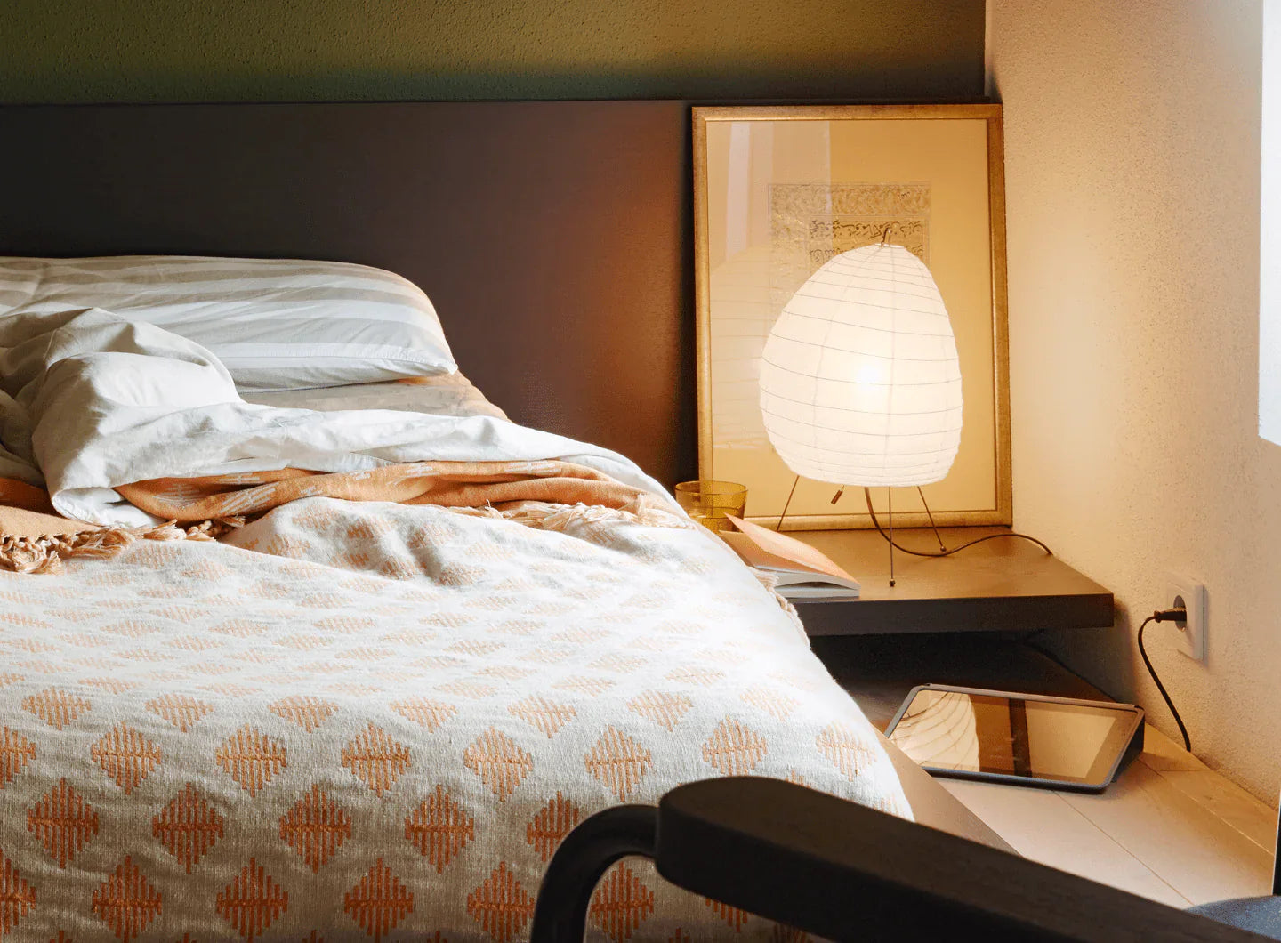 Washi Paper 1N Table Lamp - NexioPick