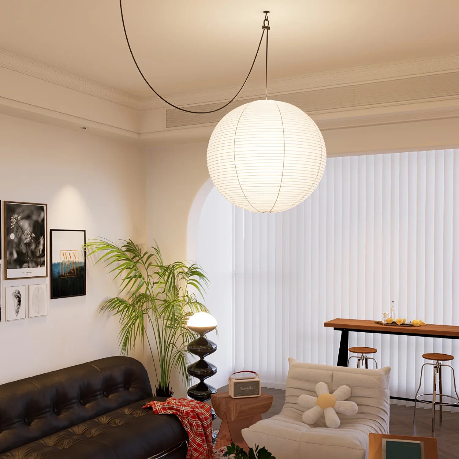 Akari A Pendant Swag Light - NexioPick