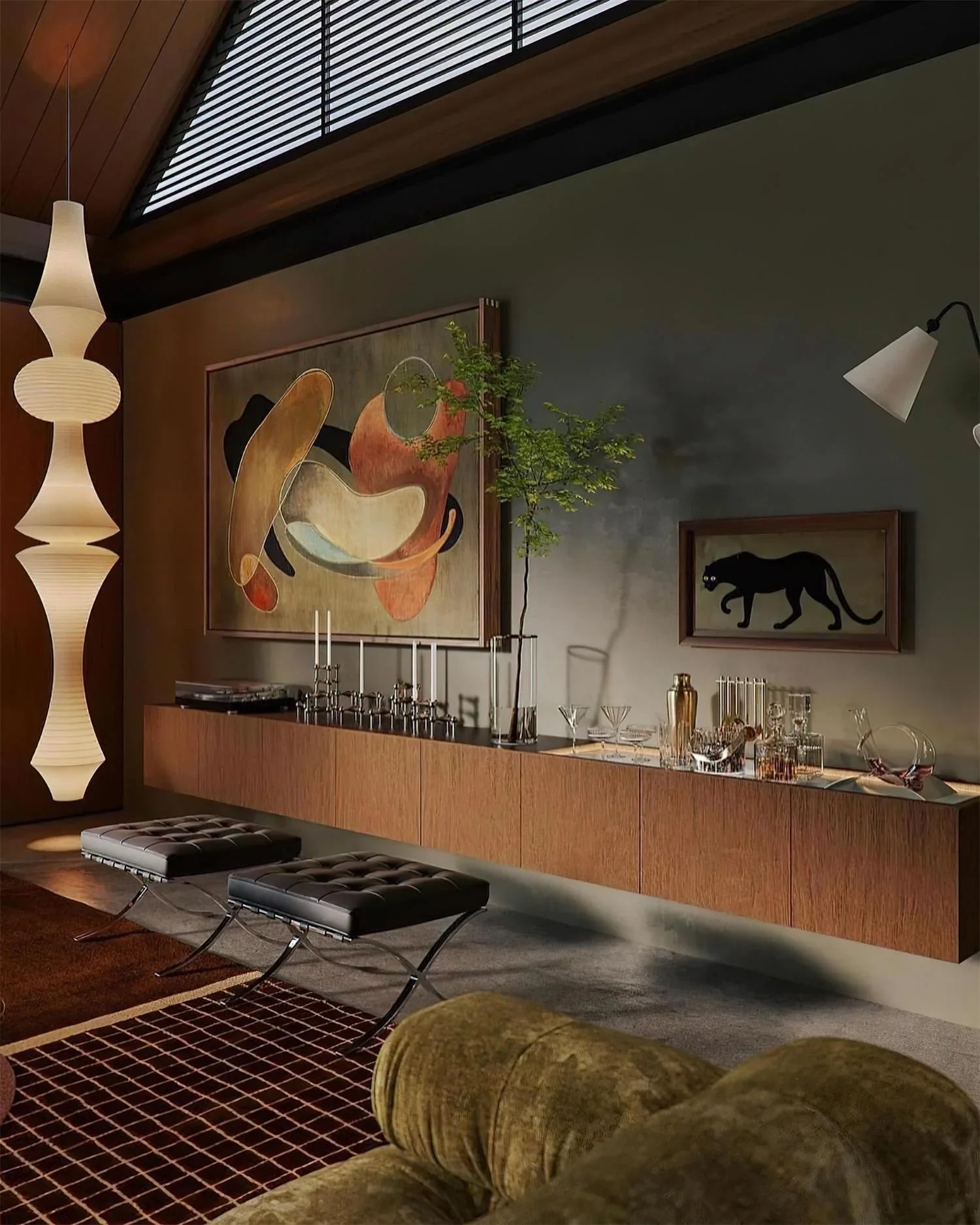 Washi Paper E Pendant Light - NexioPick