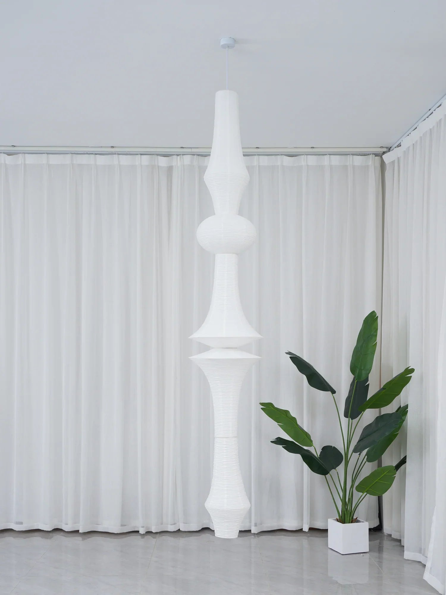 Washi Paper E Pendant Light - NexioPick