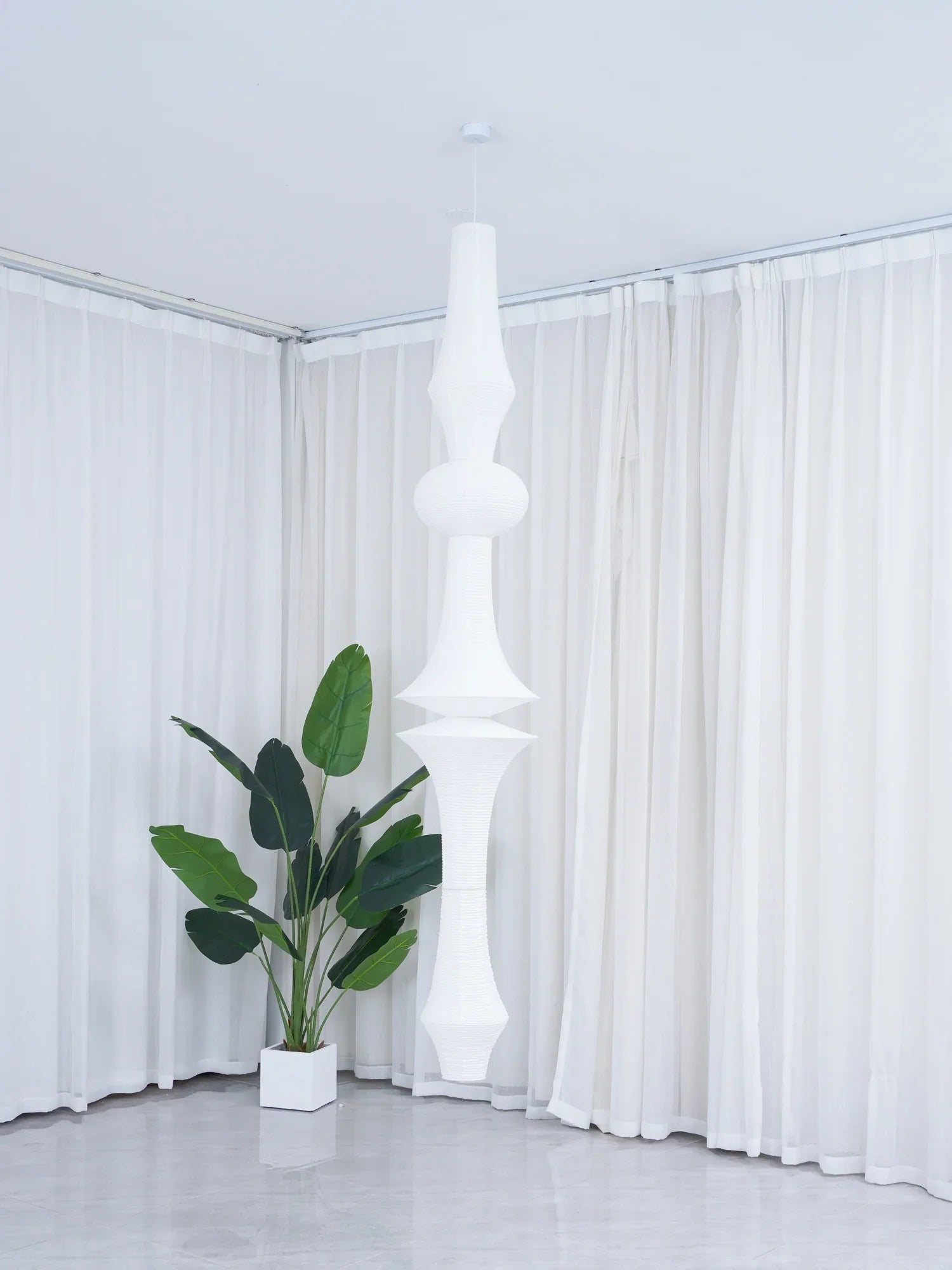 Washi Paper E Pendant Light - NexioPick