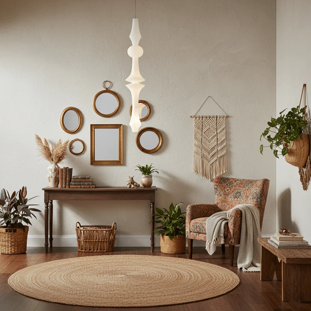 Washi Paper E Pendant Light - NexioPick