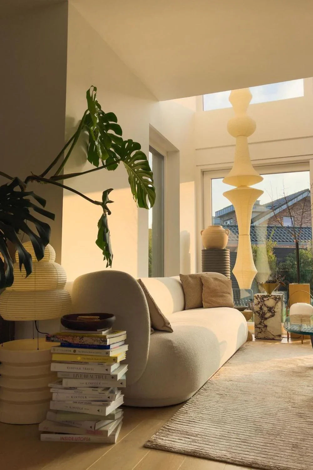 Washi Paper E Pendant Swag Light - NexioPick