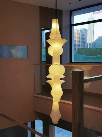 Washi Paper E Pendant Swag Light - NexioPick