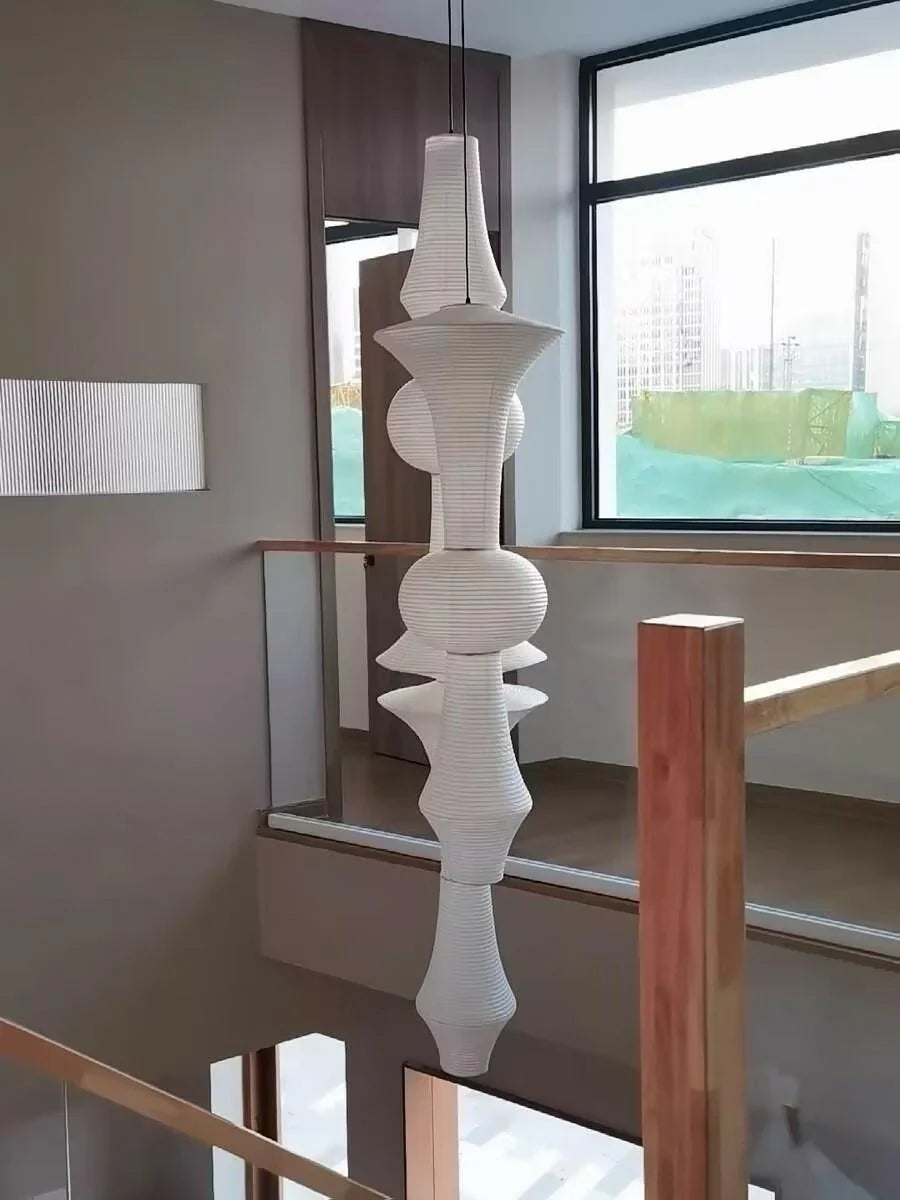 Washi Paper E Pendant Swag Light - NexioPick