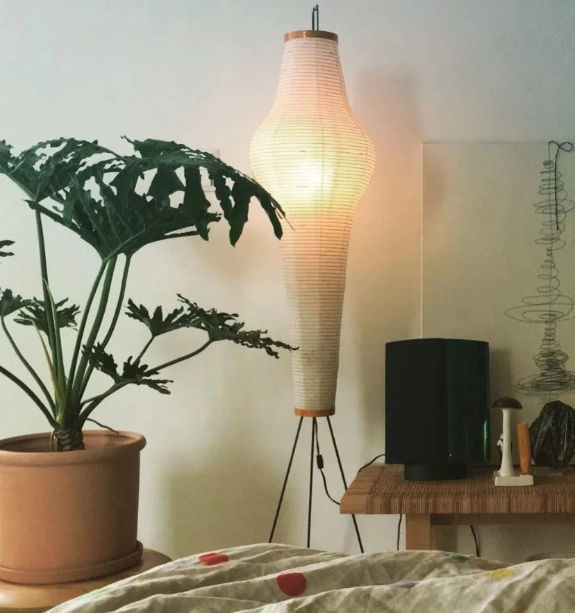 Washi Paper Floor Lamp - NexioPick