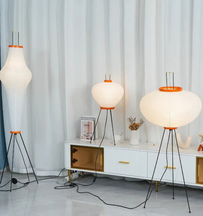 Washi Paper Floor Lamp - NexioPick