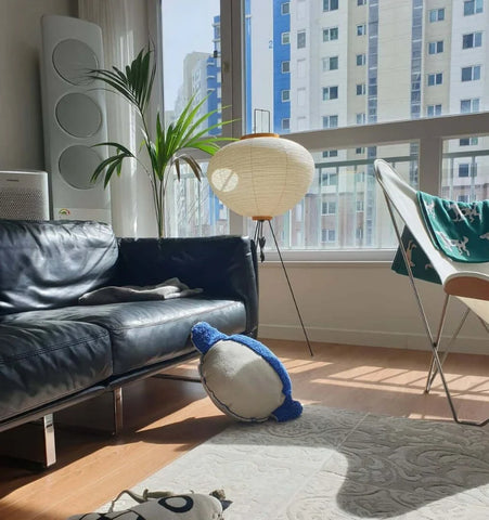 Washi Paper Floor Lamp - NexioPick