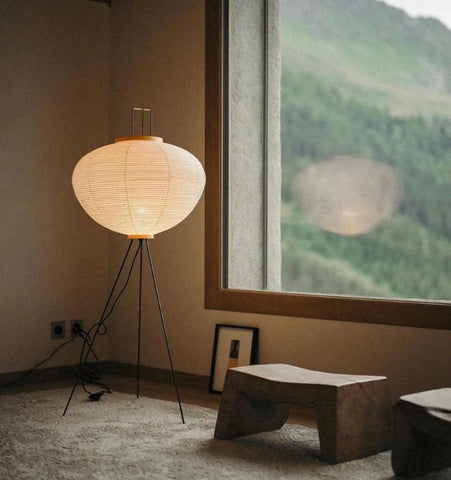 Washi Paper Floor Lamp - NexioPick