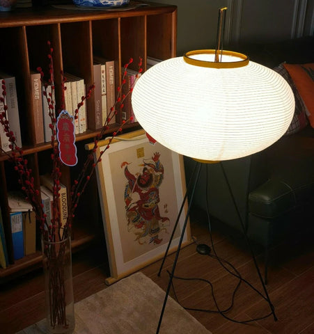 Washi Paper Floor Lamp - NexioPick