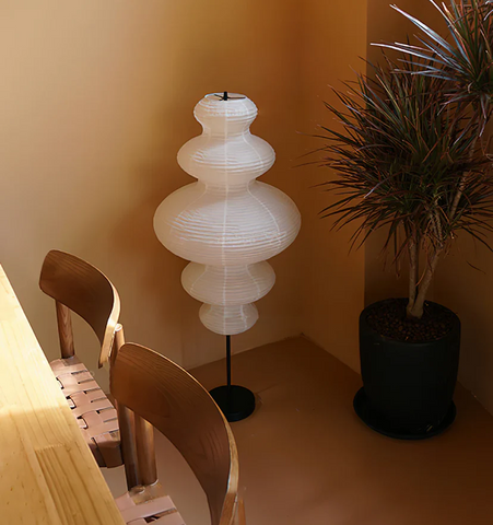 Washi Paper Juni Floor Lamp - NexioPick