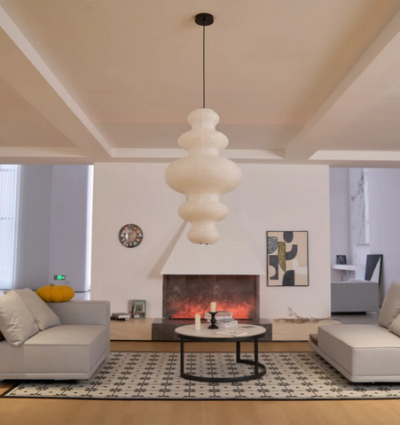 Washi Paper Juni Pendant Lamp - NexioPick