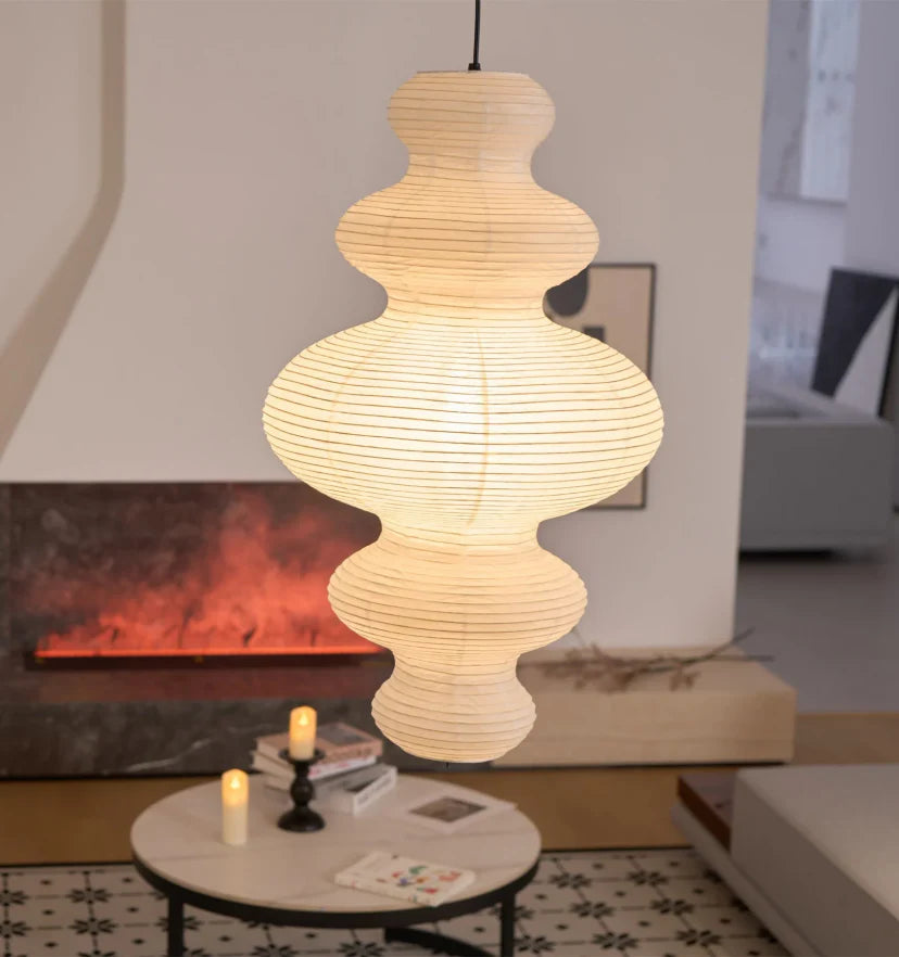 Washi Paper Juni Pendant Lamp - NexioPick