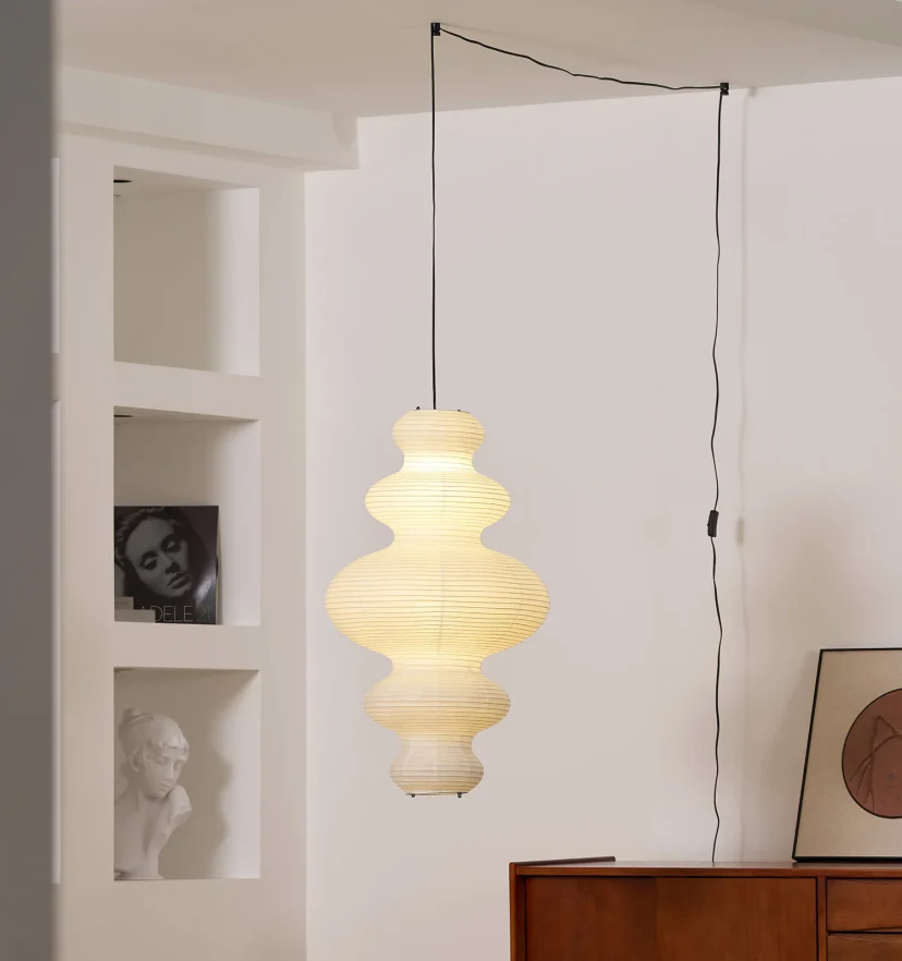Akari Juni Pendant Swag Lamp - NexioPick