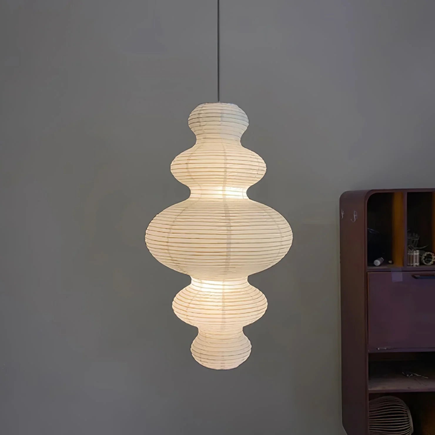 Akari Juni Pendant Swag Lamp - NexioPick