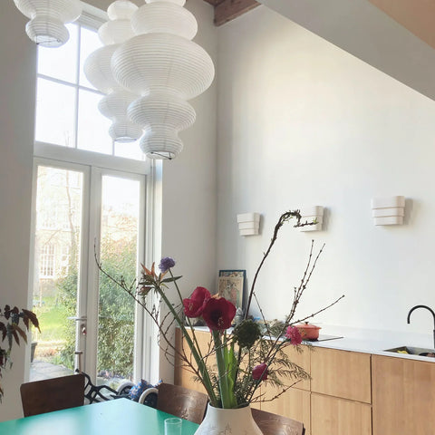 Akari Juni Pendant Swag Lamp - NexioPick