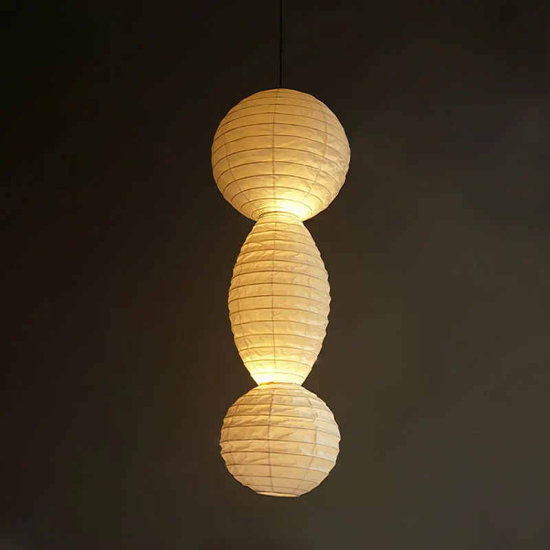 Washi Paper Tayo Pendant Swag Lamp - NexioPick