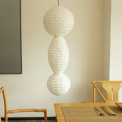 Washi Paper Tayo Pendant Swag Lamp - NexioPick