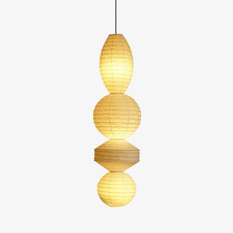 Washi Paper Tayo Pendant Swag Lamp - NexioPick
