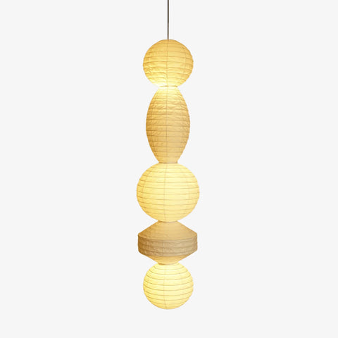 Washi Paper Tayo Pendant Swag Lamp - NexioPick