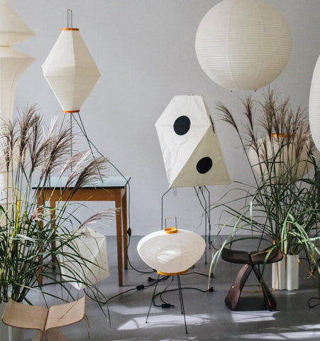 Washi Paper UF3-Q Floor Lamp - NexioPick