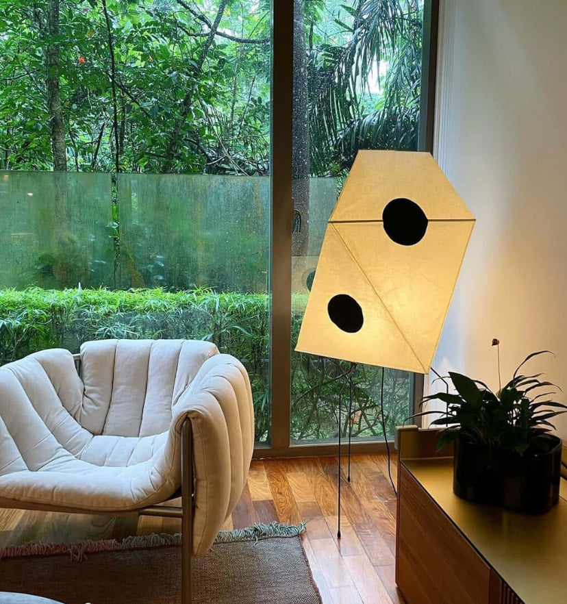 Washi Paper UF3-Q Floor Lamp - NexioPick
