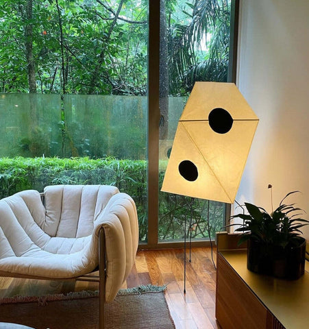 Washi Paper UF3-Q Floor Lamp - NexioPick