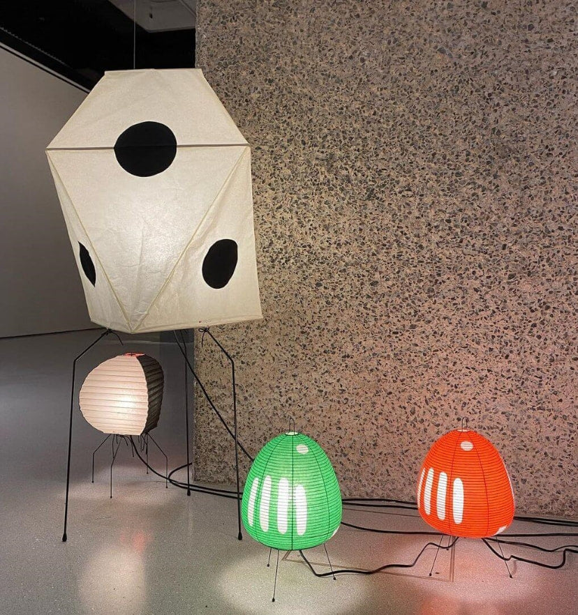 Washi Paper UF3-Q Floor Lamp - NexioPick