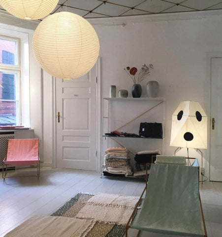 Washi Paper UF3-Q Floor Lamp - NexioPick