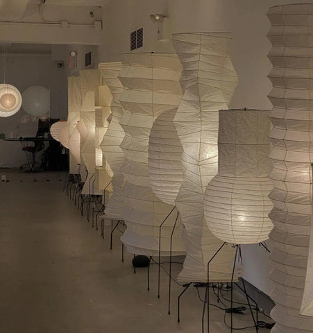 Washi Paper UF4 Floor Lamp - NexioPick