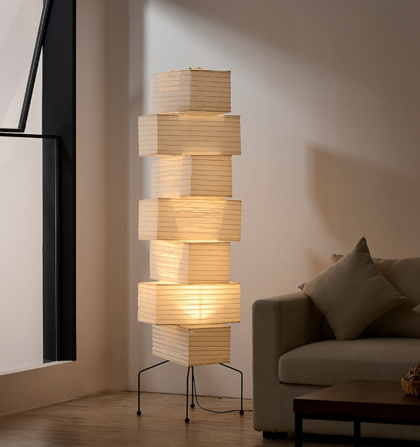 Washi Paper UF4 Floor Lamp - NexioPick