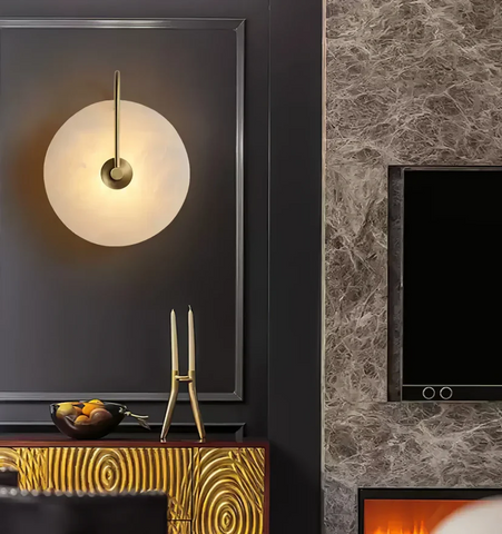Alabaster LED Wall Lamp - NexioPick