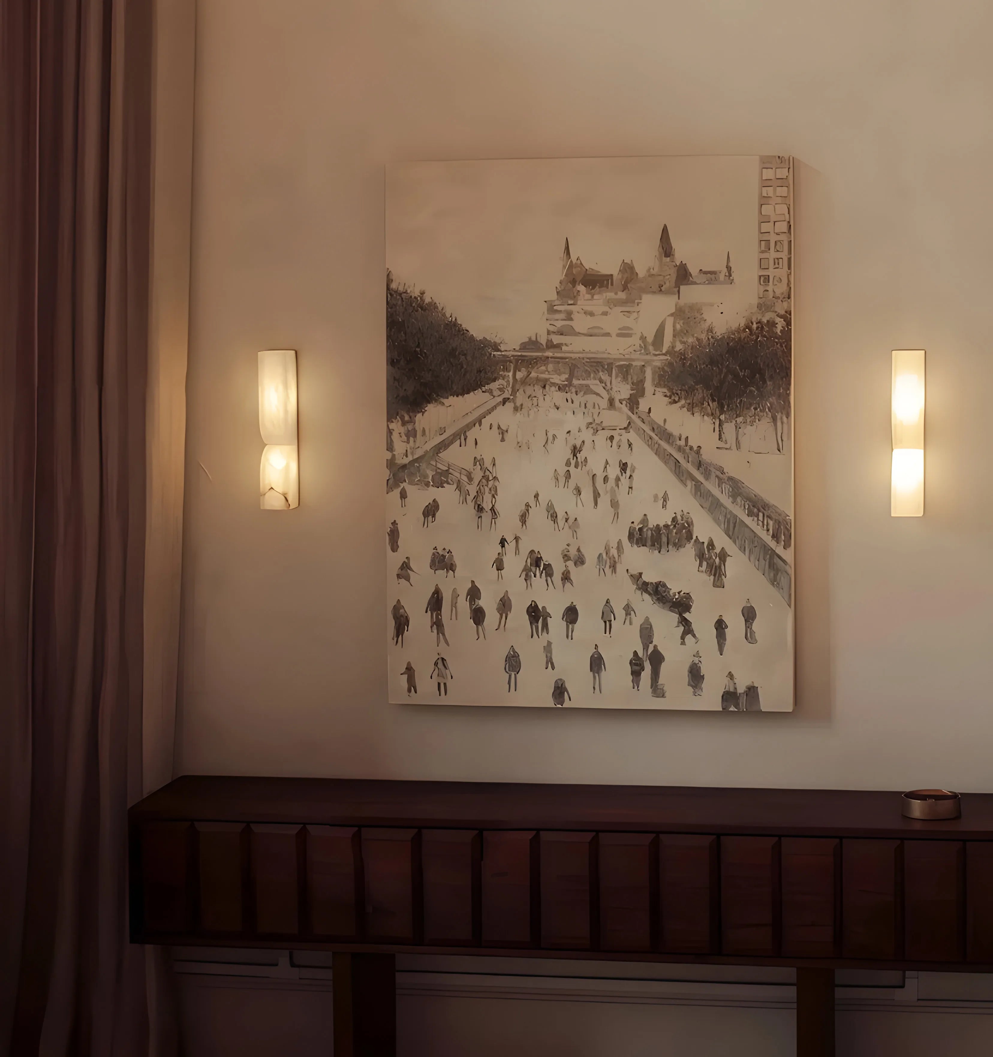 Alabaster Essence Wall Sconce - NexioPick